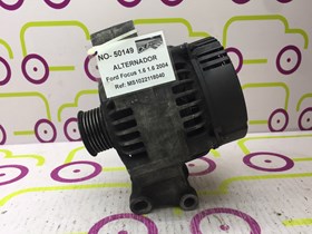 Alternador Ford Focus 1.6 100Cv de 2004 - Ref OEM :  MS1022118040